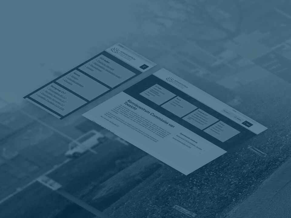 Nieuwe website voor het Kenniscentrum Commissies van Toezicht